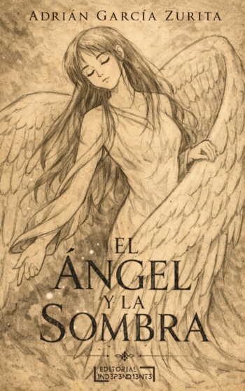 portada - El ángel y la sombra -Adrián García Zurita - Editorial independiente S.A.C.S.
